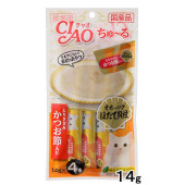 CIAO chura Chicken and Bonito (14 g x 4 pieces)雞肉+鰹魚醬 (14gX 4塊) 